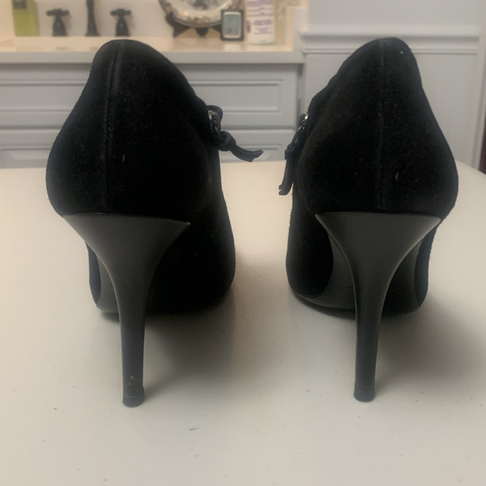 🖤 Balenciaga Suede Stiletto Ankle Boots – Italian Made – EU 36.5 / US 6 🖤 - Picture 5 of 10